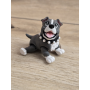 Breloczek Psa Pitbulla z uszami 3D - Brelok Druk3d fidget Keychain