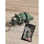 Breloczek Triceratops 3D - Brelok Druk3d fidget Keychain