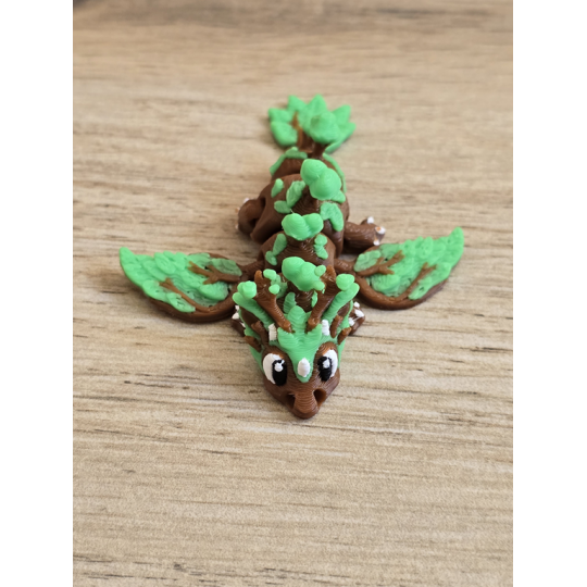 Mini Figurka Forest Dragon 3D - Druk3d fidget mixGadzet