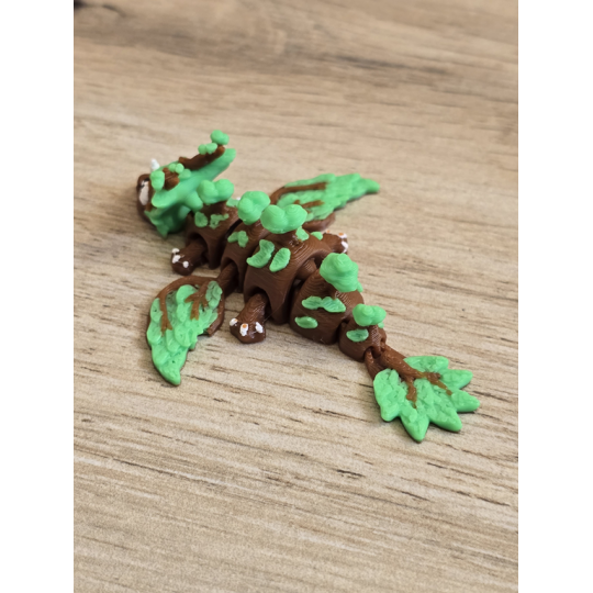 Mini Figurka Forest Dragon 3D - Druk3d fidget mixGadzet