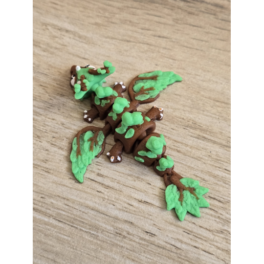 Mini Figurka Forest Dragon 3D - Druk3d fidget mixGadzet