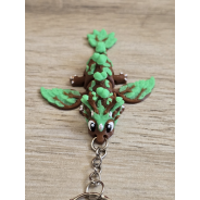 Breloczek Forest Dragon 3D - Brelok Druk3d fidget Keychain