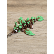 Breloczek Forest Dragon 3D - Brelok Druk3d fidget Keychain