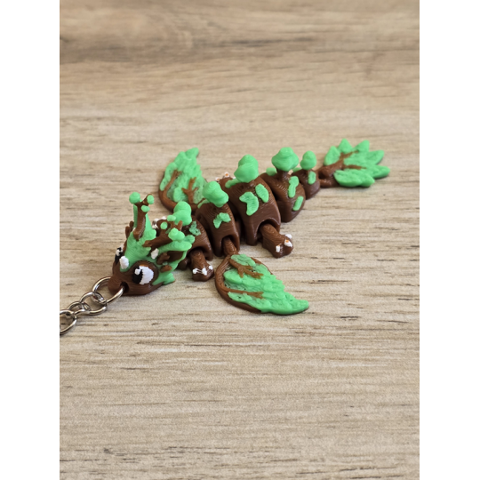 Breloczek Forest Dragon 3D - Brelok Druk3d fidget Keychain