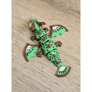Mini Figurka Kiwi Dragon 3D - Druk3d fidget mixGadzet