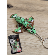 Breloczek Kiwi Dragon 3D - Brelok Druk3d fidget Keychain