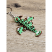 Breloczek Kiwi Dragon 3D - Brelok Druk3d fidget Keychain