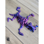 Szkielet Saber Tooth Tiger 20cm - 3D Kolekcjonerski Model - Dwukolorowy
