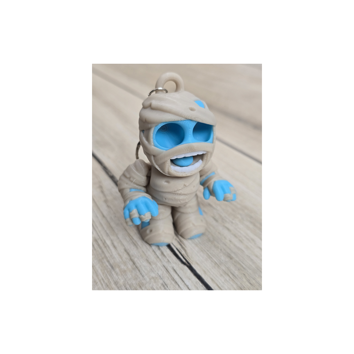 Kolekcjonerski Breloczek Figurka Mumii - Brelok Druk3D