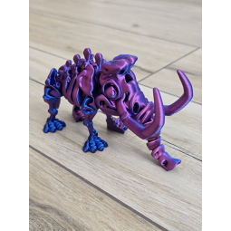 Szkielet Mamuta 22cm - 3D Kolekcjonerski Model - Dwukolorowy Druk3D