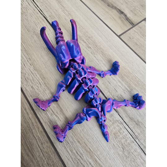 Szkielet Mamuta 22cm - 3D Kolekcjonerski Model - Dwukolorowy Druk3D