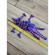 Szkielet Mamuta 22cm - 3D Kolekcjonerski Model - Dwukolorowy Druk3D