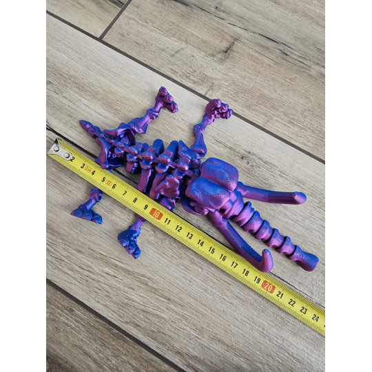 Szkielet Mamuta 22cm - 3D Kolekcjonerski Model - Dwukolorowy Druk3D