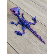 Szkielet Raptora 23cm - 3D Unikatowa Dekoracja! - Dwukolorowy Druk3d