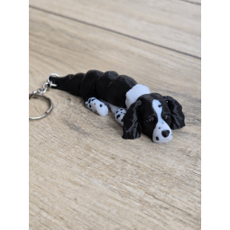 Breloczek Springer Spaniel 3d -Seria Psiaków Brelok Druk3d fidget Keychain
