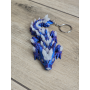 Wolf DragonCrystal 16cm - Ruchomy Brelok Świecący w Nocy - Druk 3D