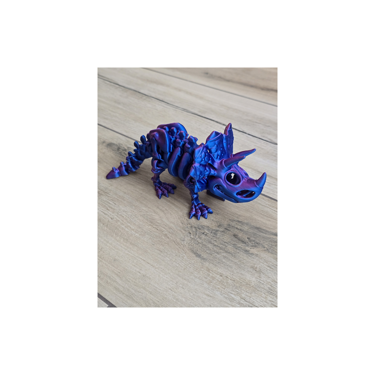 Szkielet Triceratopsa 22cm - 3D Unikatowa Dekoracja! Druk3d