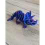 Szkielet Triceratopsa 22cm - 3D Unikatowa Dekoracja! Druk3d