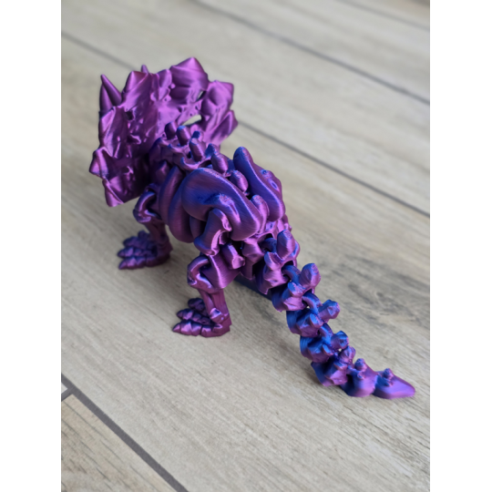 Szkielet Triceratopsa 22cm - 3D Unikatowa Dekoracja! Druk3d