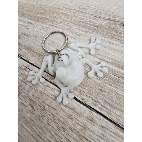 Świecący Brelok Żabka - Druk 3D