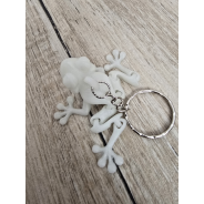 Świecący Brelok Żabka - Druk 3D