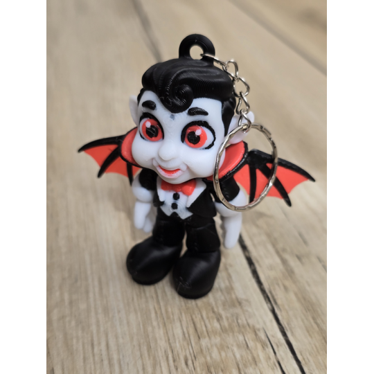 Breloczek z Postacią Wampira - Brelok Druk3D Keychain