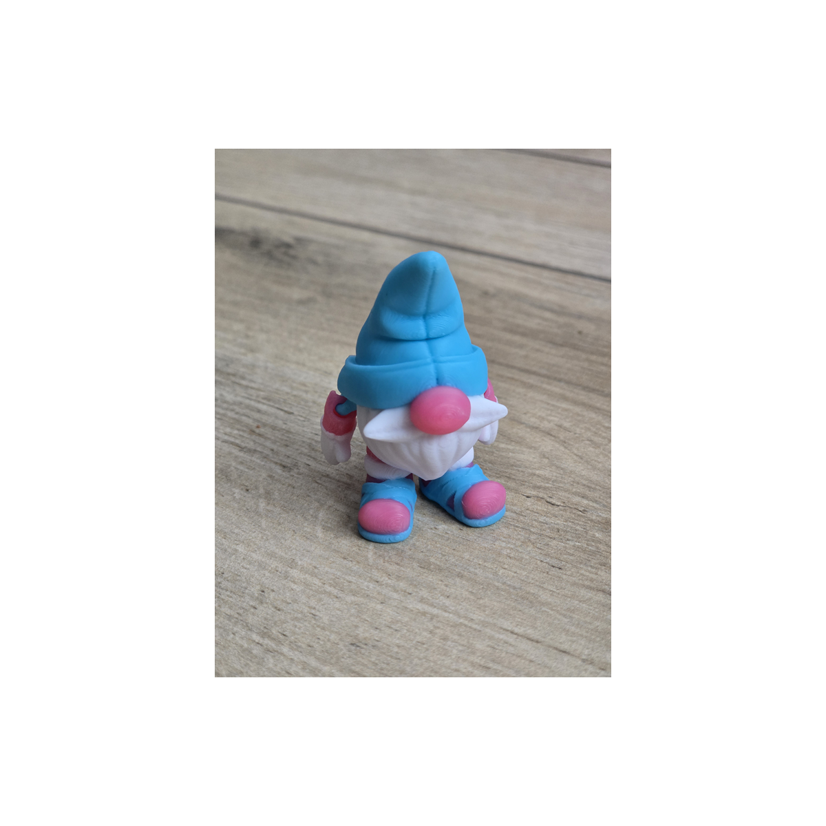 Gnom Boy 2w1 Brelok i magnes na lodówkę 3d - Brelok Druk3d fidget Keychain