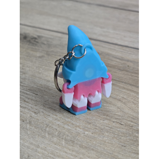 Gnom Boy 2w1 Brelok i magnes na lodówkę 3d - Brelok Druk3d fidget Keychain