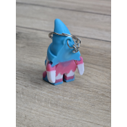 Gnom Girl 2w1 Brelok i magnes na lodówkę 3d - Brelok Druk3d fidget Keychain