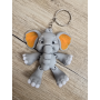 Uroczy Słonik 3D - Breloczek z Charakterem - Brelok Druk 3D Keychain