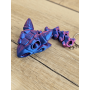 Unikatowy Brelok 3D Szkielet Ankylozaura - Druk3d Keychain