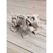 Figurka Szkielet Jamnika (18cm) + Gratisowa Kość! 3d - Brelok Druk3d fidget