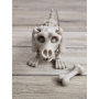 Figurka Szkielet Jamnika (18cm) + Gratisowa Kość! 3d - Brelok Druk3d fidget