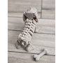 Figurka Szkielet Jamnika (18cm) + Gratisowa Kość! 3d - Brelok Druk3d fidget