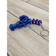 Unikatowy Brelok 3D Szkielet Spinozaura - Druk3d Keychain