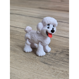 Breloczek Pudel 3d - Brelok Druk3d fidget Keychain mixGadzet