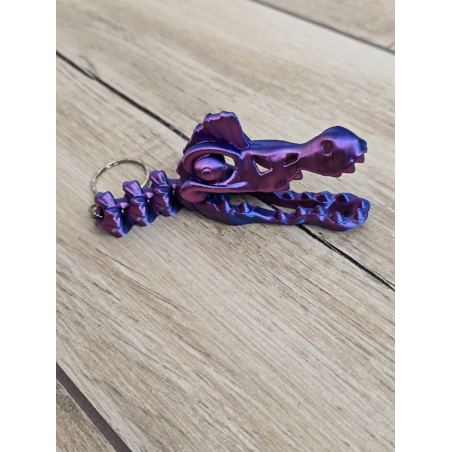Unikatowy Brelok 3D Szkielet Spinozaura - Druk3d Keychain