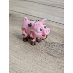 Breloczek Świnka 3d - Brelok Druk3d fidget Keychain mixGadzet