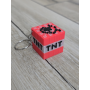 Brelok Minecraft TNT - Świeci w nocy! - Druk 3D Keychain mixGadzet