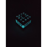 Brelok Minecraft TNT - Świeci w nocy! - Druk 3D Keychain mixGadzet