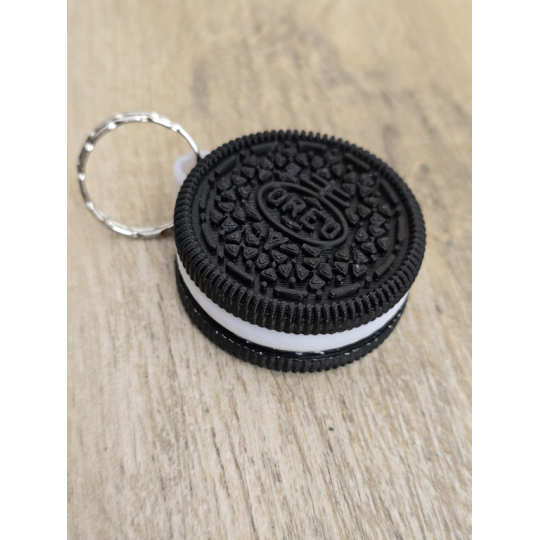 Słodki brelok Oreo 3D - Druk3d Keychain MixGadzet
