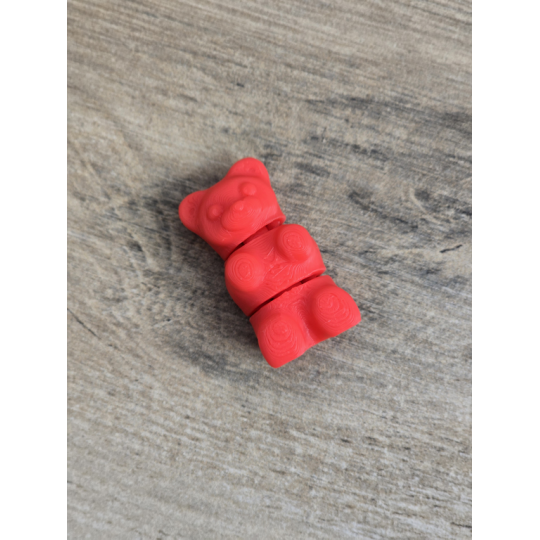 Mini Figurka Gummy Bear 3d - Druk3d fidget mixGadzet.pl