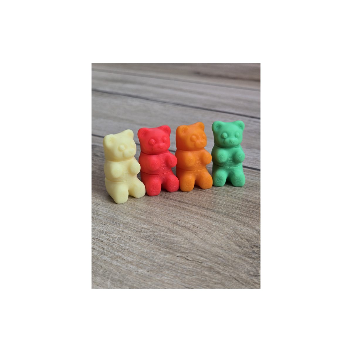 Mini Figurka Gummy Bear 3d - Druk3d fidget mixGadzet.pl