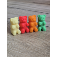 Zestaw Mini Figurek 4szt Gummy Bear 3d - Druk3d fidget mixGadzet.pl