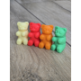 Zestaw Mini Figurek 4szt Gummy Bear 3d - Druk3d fidget mixGadzet.pl