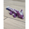 Wolf DragonCrystal 16cm - Ruchomy Świecący w Nocy - Druk 3D mixGadzet