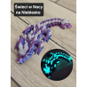 Wolf DragonCrystal 16cm - Ruchomy Świecący w Nocy - Druk 3D mixGadzet