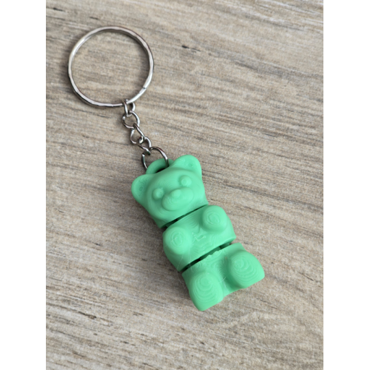 Breloczek Gummy Bear 3d - Brelok Druk3d fidget Keychain mixGadzet