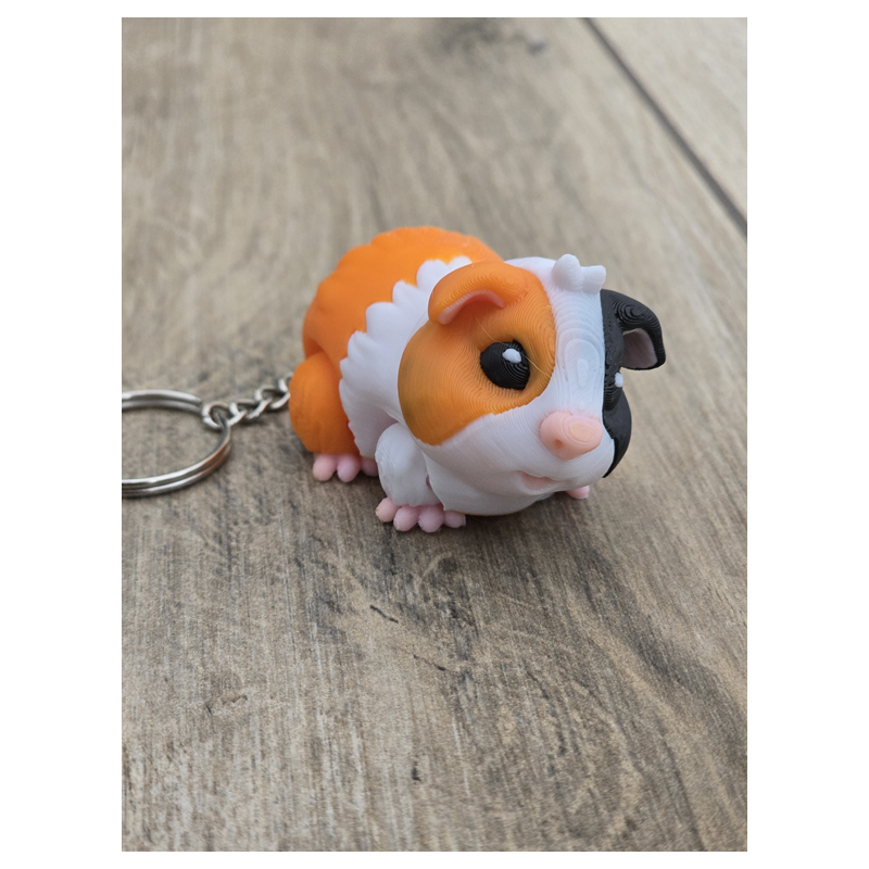 Breloczek Świnka Morska 3D - Brelok Druk3d fidget Keychain mixGadzet