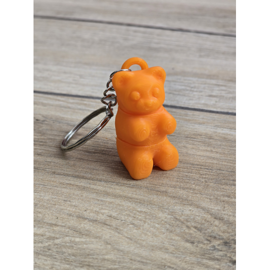 Breloczek Gummy Bear 3d - Brelok Druk3d fidget Keychain mixGadzet